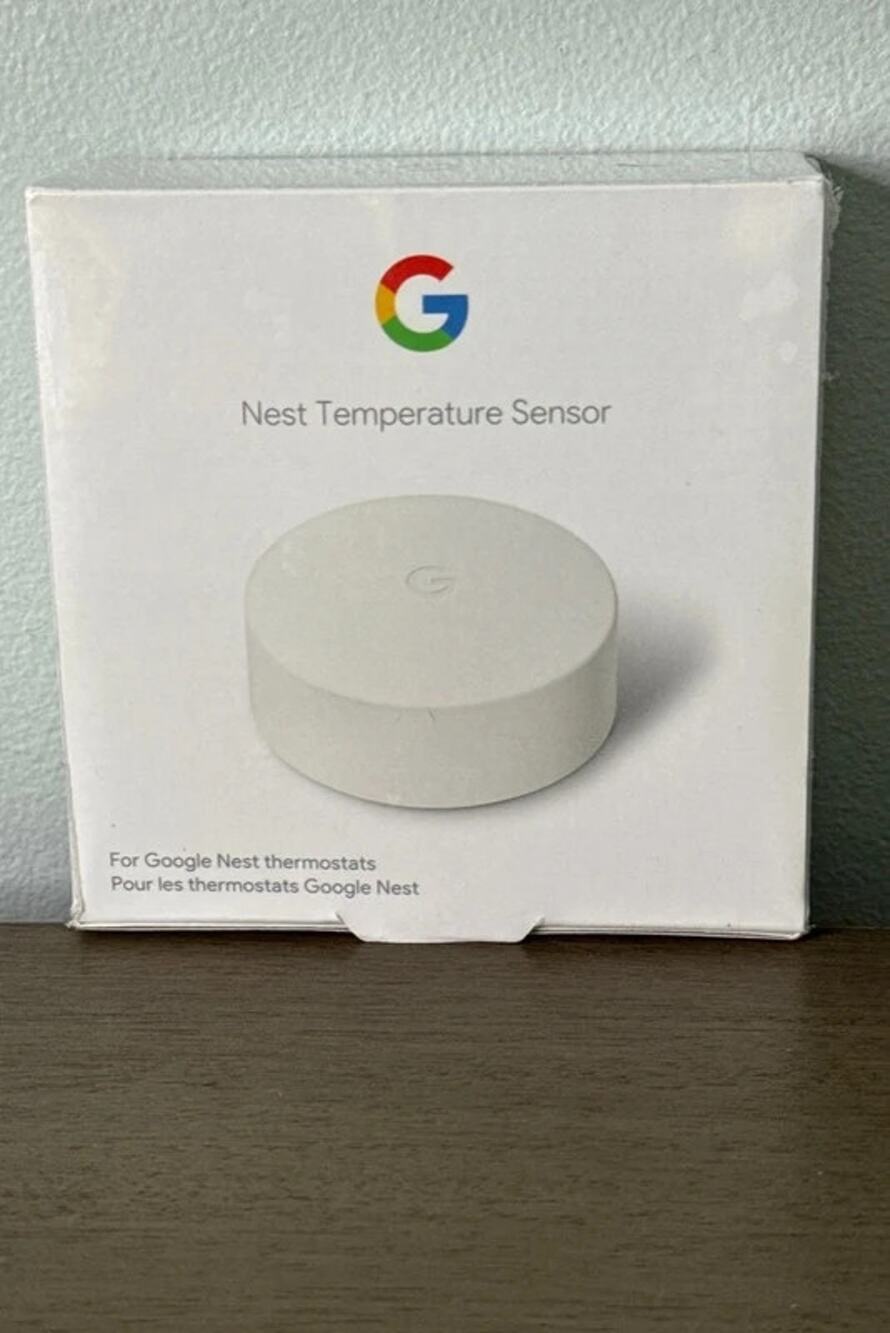 Google Nest T5000SF Temperature Sensor White  New In Box